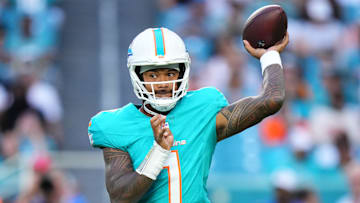 Miami Dolphins quarterback Tua Tagovailoa