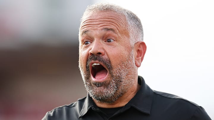 Former Carolina Panthers head coach Matt Rhule
