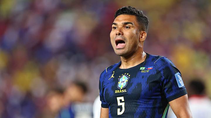 Bei der aktuellen WM lenkt Casemiro Brasiliens Mittelfeld