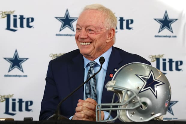 Dallas Cowboys owner Jerry Jones Dallas Cowboys owner Jerry Jones