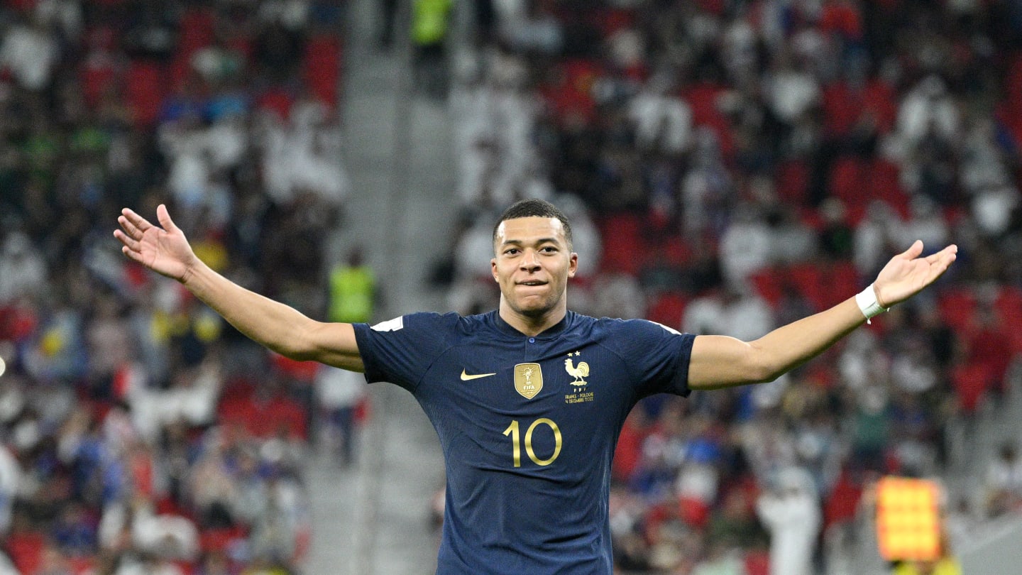 How many goals has Kylian Mbappe scored for France? Les Bleus star's full World  Cup, Euro and international friendly record