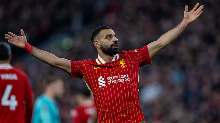 Mohamed Salah has just one UCL goal this season for Liverpool.