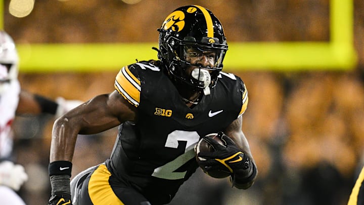 Kaleb Johnson will remain in black and gold after being drafted by the Pittsburgh Steelers in the 2025 NFL Draft.