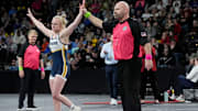 Riverside's Molly Allen won four Iowa state wrestling championships and will head to Oklahoma State in the fall.
