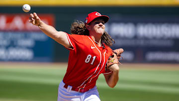 Cincinnati Reds pitcher Rhett Lowder