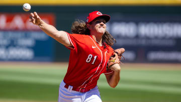 Cincinnati Reds pitcher Rhett Lowder
