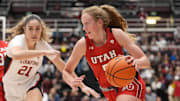 The Utah Utes and guard Gianna Kneepkens are looking to win an eighth straight game.