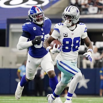 Dallas Cowboys wide receiver CeeDee Lamb suffered an ankle injury in Week 3 against the Bears