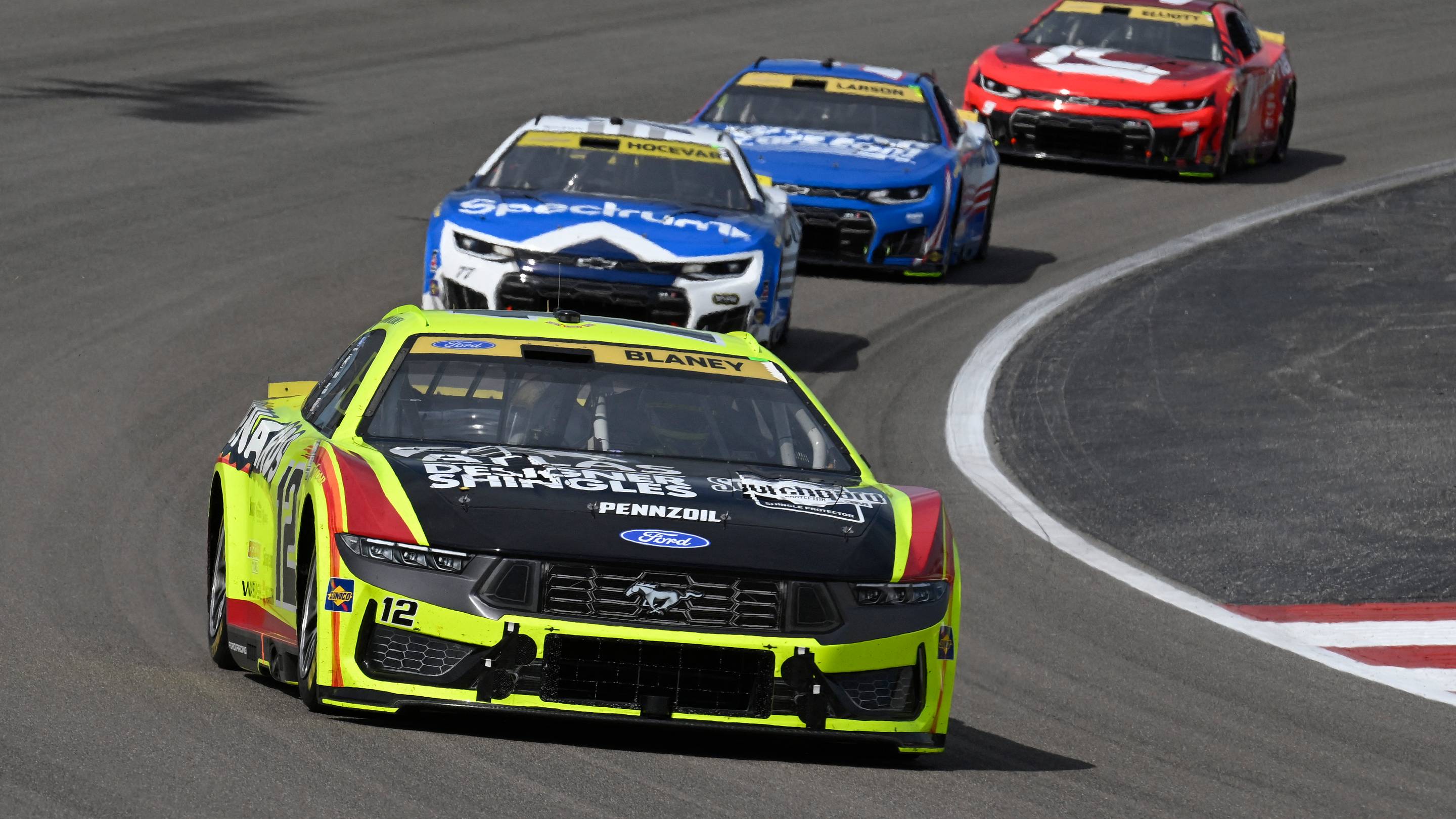 Brake Failure Hampers Ryan Blaney's Championship Hopes