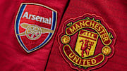 Manchester United and Arsenal Club Crests