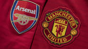Manchester United and Arsenal Club Crests