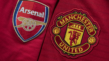 Manchester United and Arsenal Club Crests