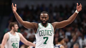 Boston Celtics wing Jaylen Brown (7).