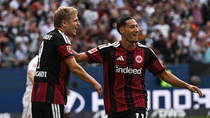 Jonny Burkardt (l.) und Younes Ebnoutalib stehen jetzt gemeinsam im DFB-Kader