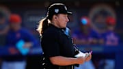 Jen Pawol will become the first woman to umpire a Major League Baseball game this weekend.