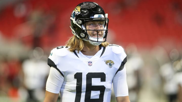 Jacksonville Jaguars quarterback Trevor Lawrence.