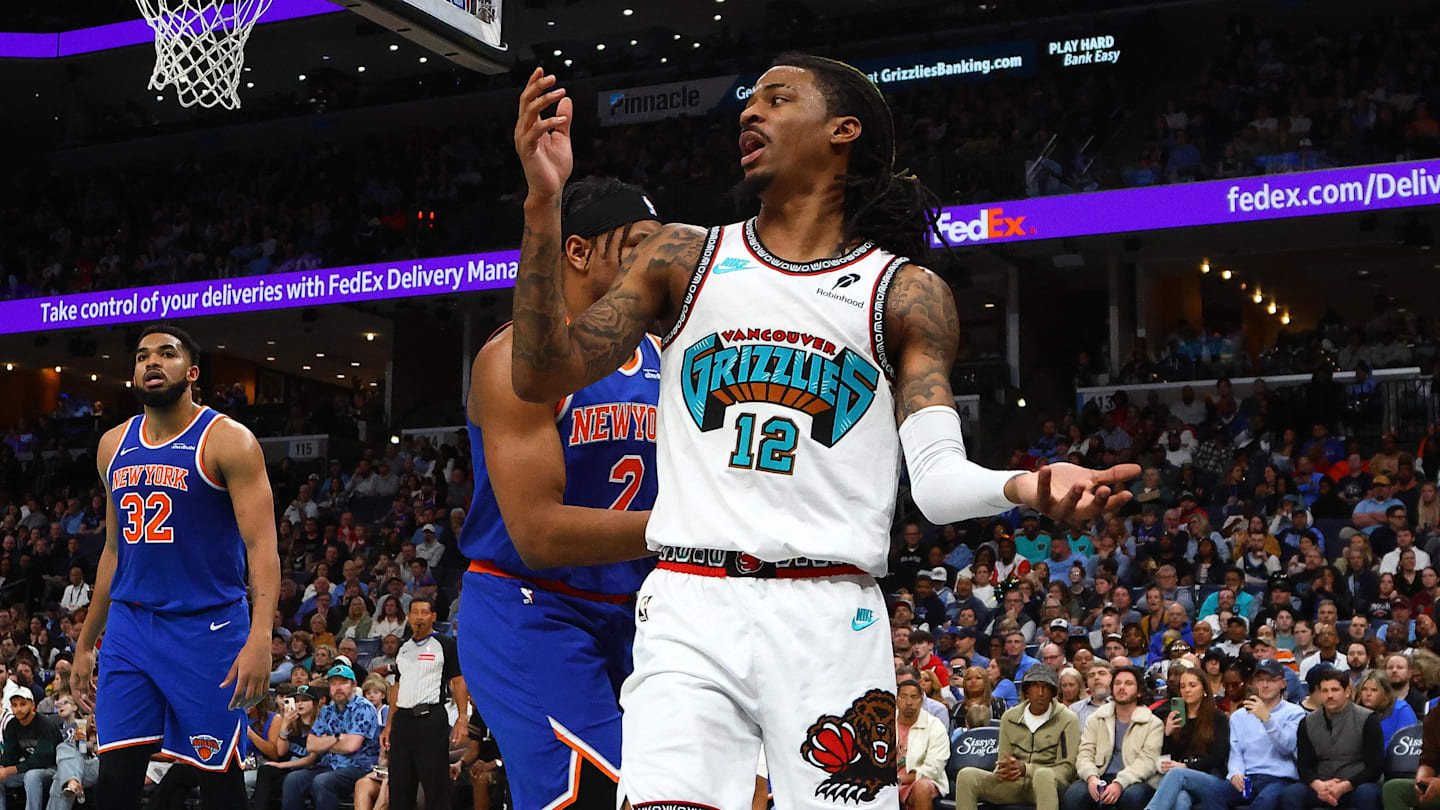 NBA Breaks Silence on Ja Morant Decision in Knicks-Grizzlies