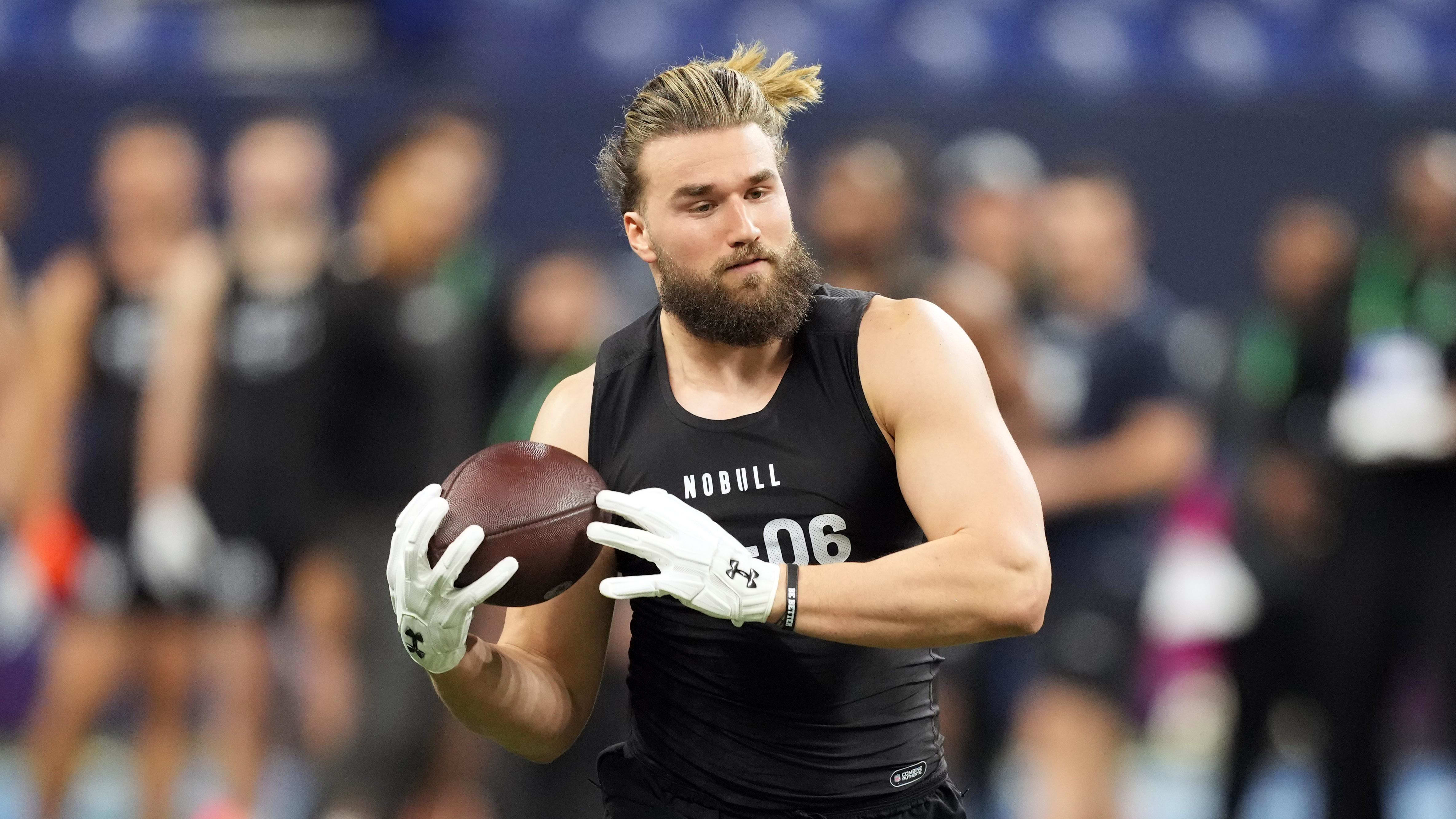 Las Vegas Raiders NFL Draft: Should TE/FB Dallin Holker Be Their 2024 Pick?