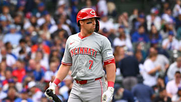 Cincinnati Reds infielder Spencer Steer