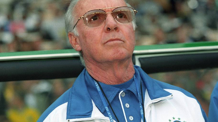 Mário Zagallo Brazil 1998 World Cup