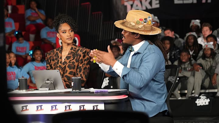 Cam Newton had plenty to say about his former team on ESPN's 'First Take' on Friday.