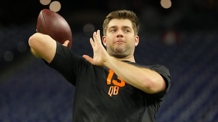 LSU quarterback Garrett Nussmeier