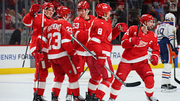 Edmonton Oilers v Detroit Red Wings