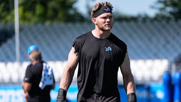 Aidan Hutchinson will headline Detroit’s defense after being sidelined with injury last season.