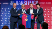 FC Barcelona Unveil New Head Coach Hansi Flick
