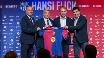 FC Barcelona Unveil New Head Coach Hansi Flick