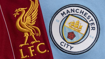 The Liverpool and Manchester City Club Crests
