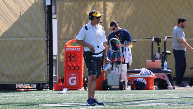 West Virginia University head coach Neal Brown.