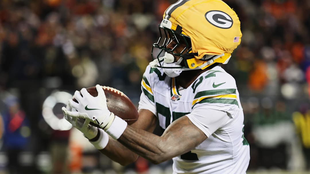 Former Packers wide receiver Romeo Doubs signed a four-year deal with the Patriots in free agency.