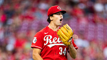Cincinnati Reds pitcher Connor Phillips