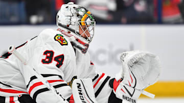Chicago Blackhawks v Columbus Blue Jackets