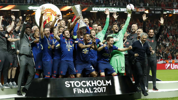 Manchester United won the Europa League in Stockholm