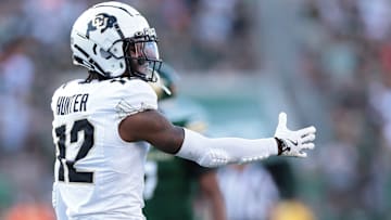 Travis Hunter had a notable reaction to his injury during Colorado football's win over CSU