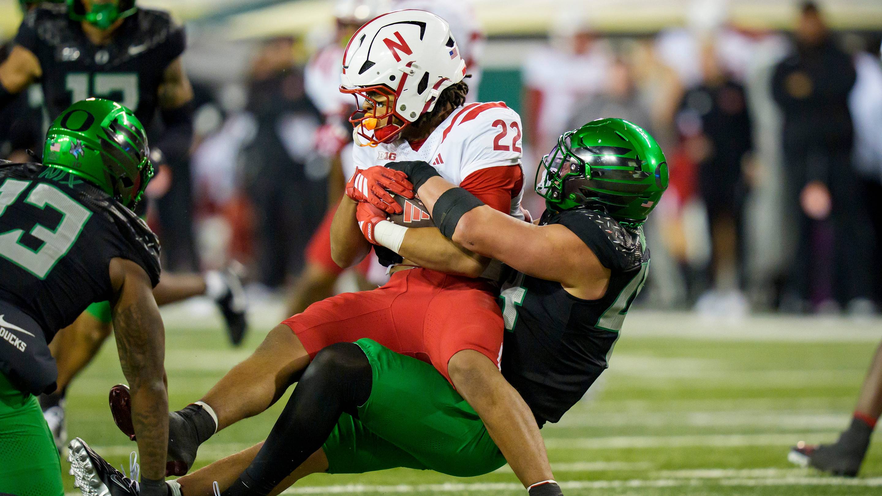 Huskers Stumble on Oregon Trail of Tears
