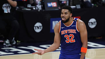 Knicks center Karl-Anthony Towns