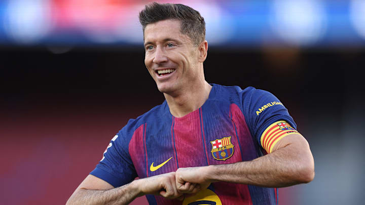 Robert Lewandowski, do Barcelona, está na mira de grandes gigantes