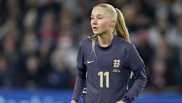 Manchester City's Laura Blindkilde Brown made her senior England debut this week