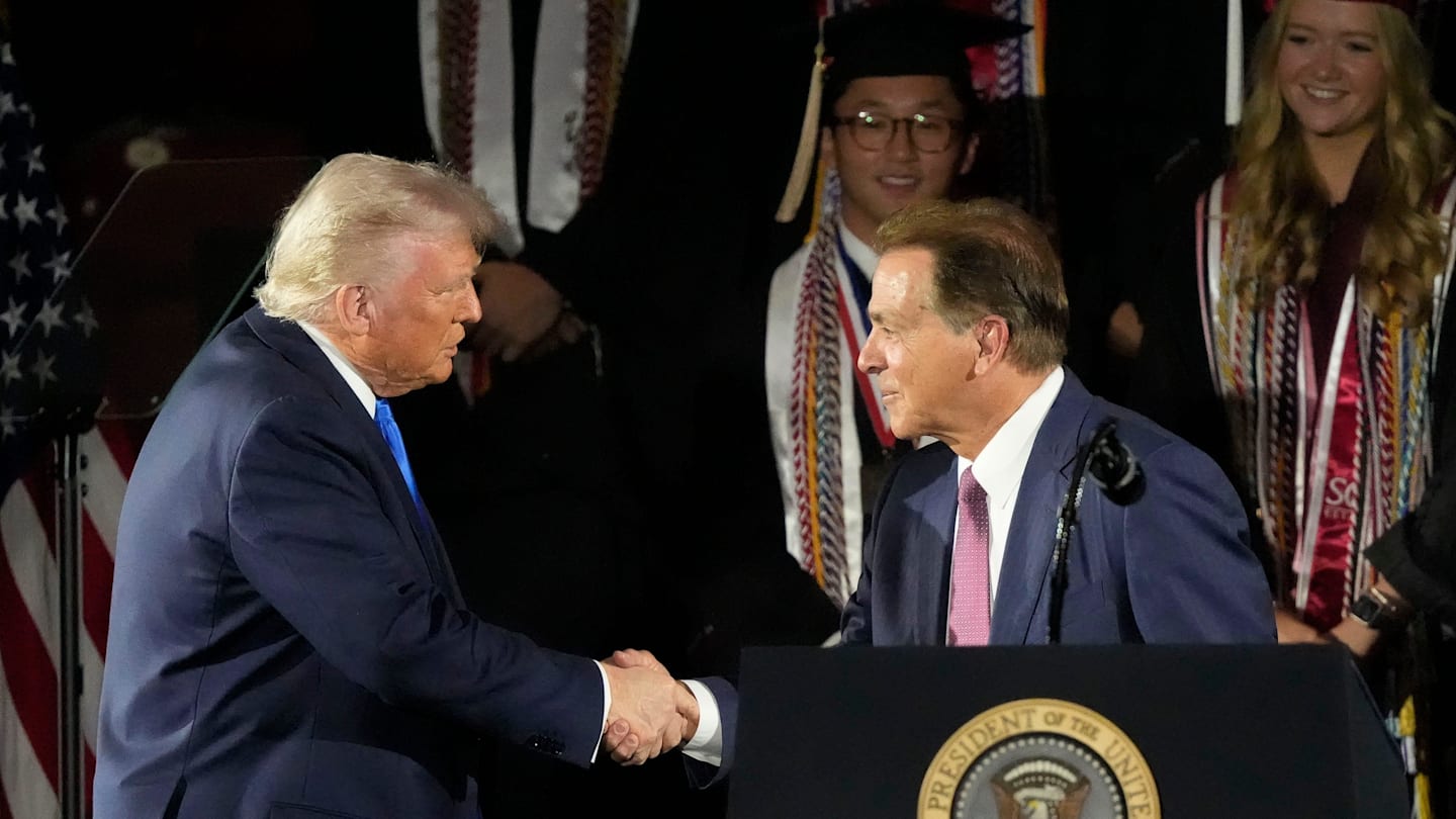 Nick Saban Praises Trump's Executive Order Reshaping College Sports