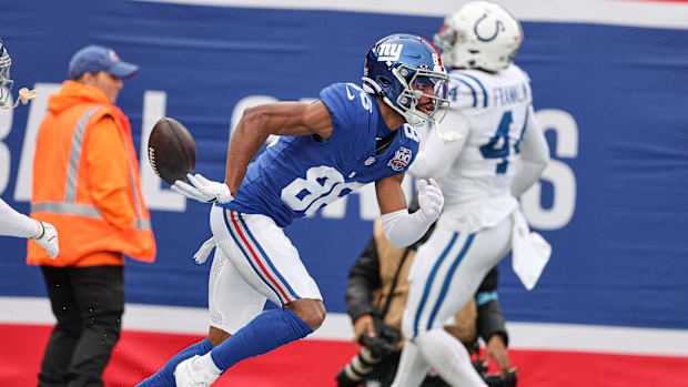 New York Giants wide receiver Darius Slayton 