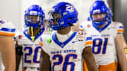 Boise State Broncos running back Sire Gaines against the Penn State Nittany Lions during the College Football Playoff