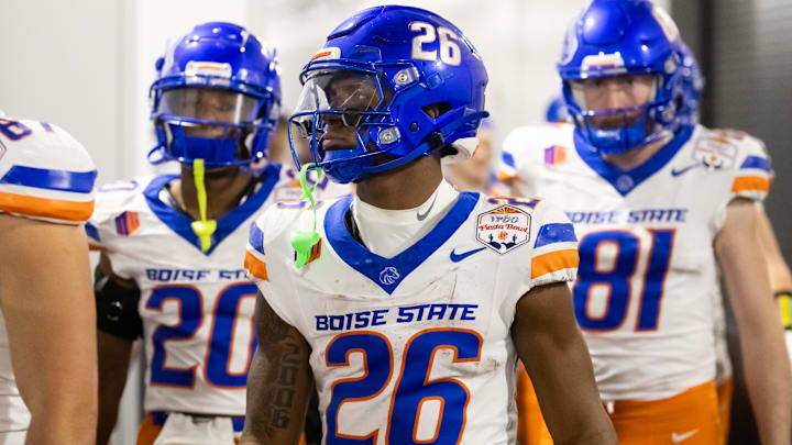 Boise State Broncos running back Sire Gaines (26).
