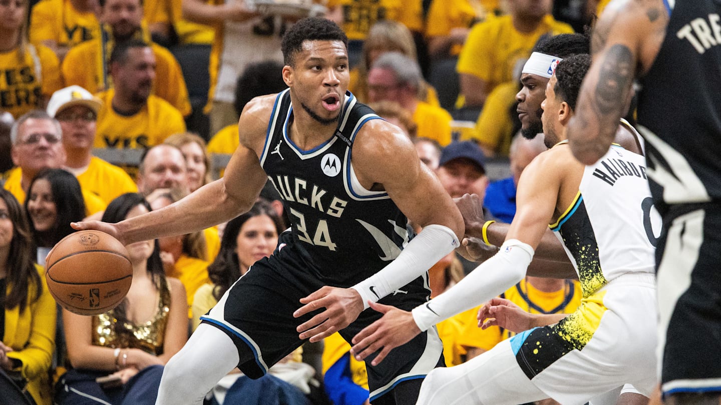 Bucks #39 Giannis Antetokounmpo Frustrated Damian Lillard Waived