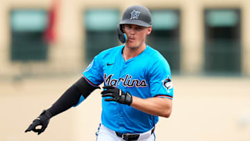 Miami Marlins outfielder Griffin Conine