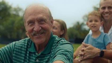 Stan Smith with his family.
