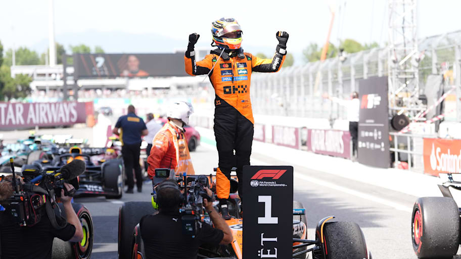 Piastri won his fifth race of the season to stay atop the driver standings. |  Bradley Collyer/PA Images via Getty Images