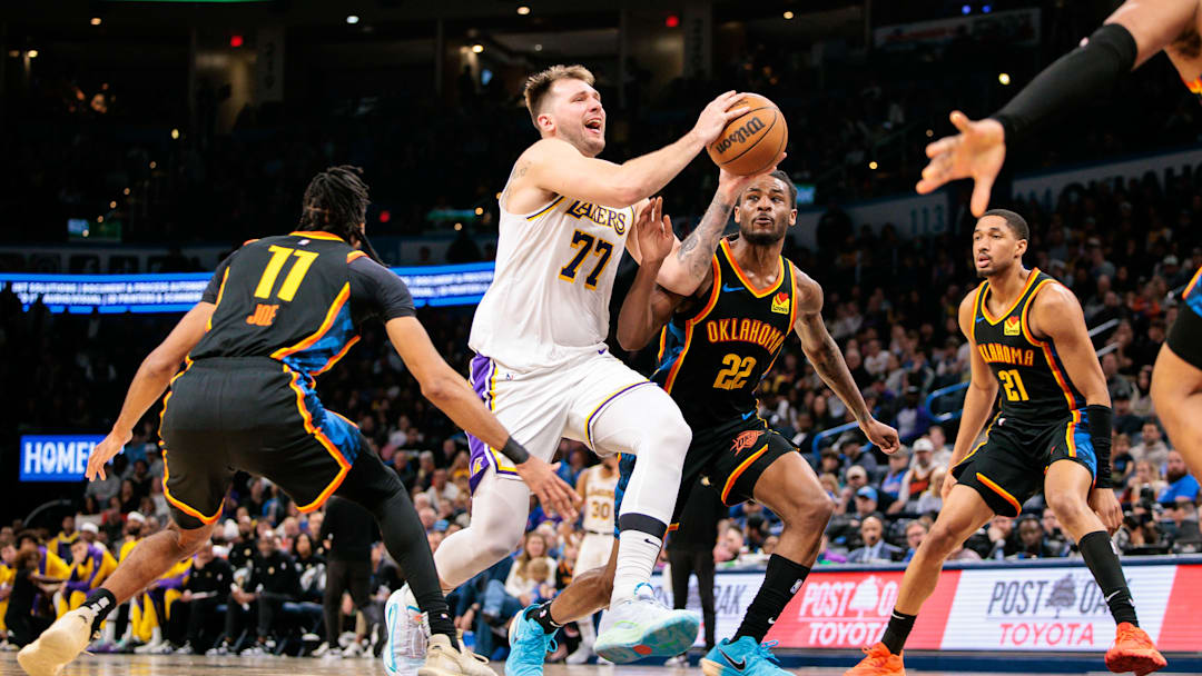 Los Angeles Lakers v Oklahoma City Thunder
